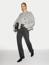Layered 2 In 1 Top | Grey