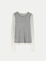 Layered 2 In 1 Top | Grey
