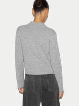 Merino Cashmere Cardigan | Grey