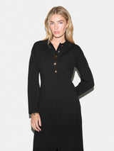 Stretch Knitted Dress | Black