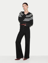 Balfour Long Wide Leg Jean | Black