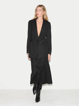 Tailored Pencil Skirt | Black