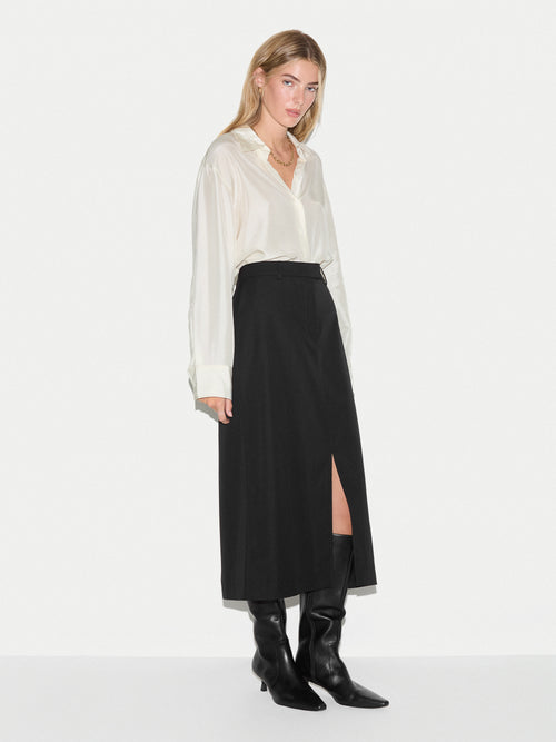 Tailored Pencil Skirt | Black