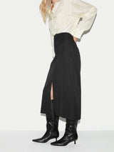 Tailored Pencil Skirt | Black