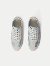 Porto Satin Trainer | Blue