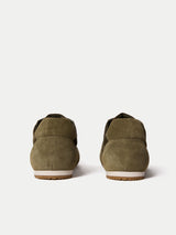 Porto Satin Trainer | Khaki