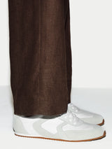 Porto Leather Trainer | White