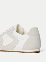 Porto Leather Trainer | White