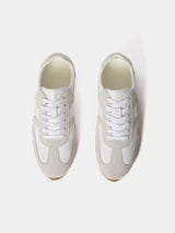 Porto Leather Trainer | White