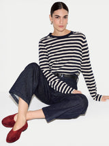 Lola Suede Ballerina | Red