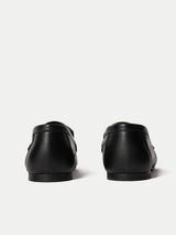 Leather Contrast Loafer | Monochrome