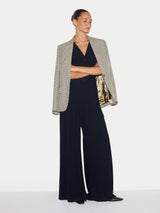 Sleeveless Tailored Jumpsuit | Navy