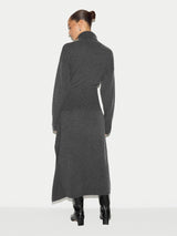 Wool Cashmere Sweater Dress | Grey