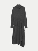 Wool Cashmere Sweater Dress | Grey