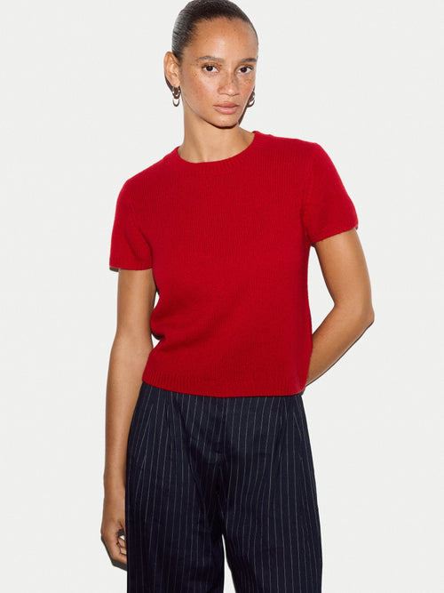 Cashmere Baby T-shirt | Red