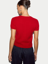 Cashmere Baby T-shirt | Red