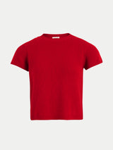 Cashmere Baby T-shirt | Red