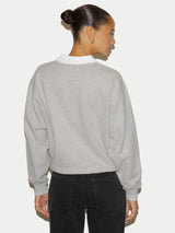 Collared Sweatshirt | Grey