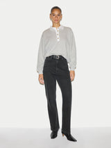 Collared Sweatshirt | Grey