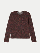 Mini Leopard Long Sleeve T-shirt | Brown