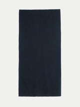 Cashmere Oversized Scarf | Navy