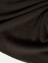 Cashmere Oversized Scarf | Brown
