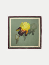 Iris Silk Twill Scarf | Green