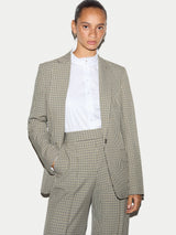 Duke Check Tailored Jacket | Olive