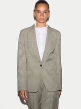 Duke Check Tailored Jacket | Olive