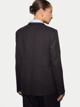 Duke Puppytooth Blazer | Navy