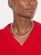 Cube Chain Necklace | SILVER