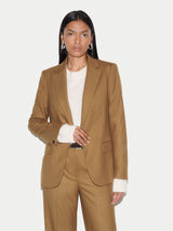 Duke Flannel Blazer | Camel