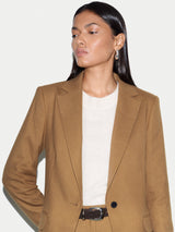 Duke Flannel Blazer | Camel