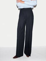 Kemp Flannel Trouser | Navy