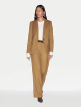 Barker Flannel Trouser | Camel