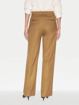 Barker Flannel Trouser | Camel