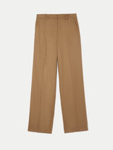 Barker Flannel Trouser | Camel