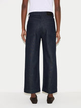 Tyne Wide Leg Cropped Jean | Indigo