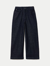 Tyne Wide Leg Cropped Jean | Indigo