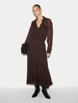 Mini Leopard Shirt | Brown