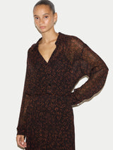 Mini Leopard Shirt | Brown