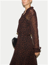 Mini Leopard Shirt | Brown