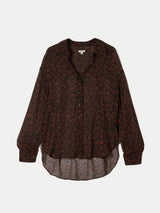 Mini Leopard Shirt | Brown