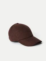 Linen Baseball Cap | Brown