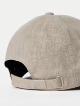 Linen Baseball Cap | Natural
