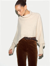Donegal Poncho Jumper | Cream