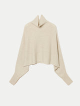 Donegal Poncho Jumper | Cream