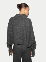 Donegal Poncho Jumper | Grey