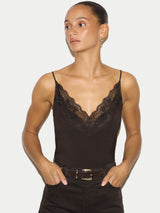 Modal Lace Cami | Ebony