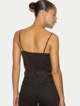 Modal Lace Cami | Ebony